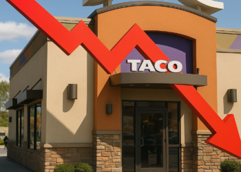 Taco Bell se desploma en Bolsa
