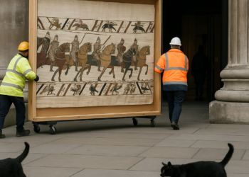 Bayeux Tapestry delivered to British Museum in dead of night