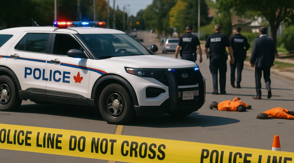 Dos muertos en un tiroteo en Canadá, el sospechoso logró escapar
