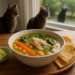 Caldo tlalpeño: El platillo de Tlalpan que combina pollo, garbanzos y aguacate