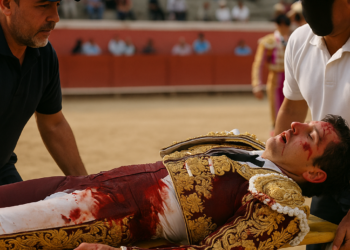 Toros: El torero valenciano El Niño de las Monjas sufre una aparatosa cornada en el cuello en Perú | Cultura