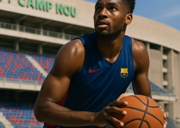 Tosan Evbuomwan, poderío físico para la pintura del Barça