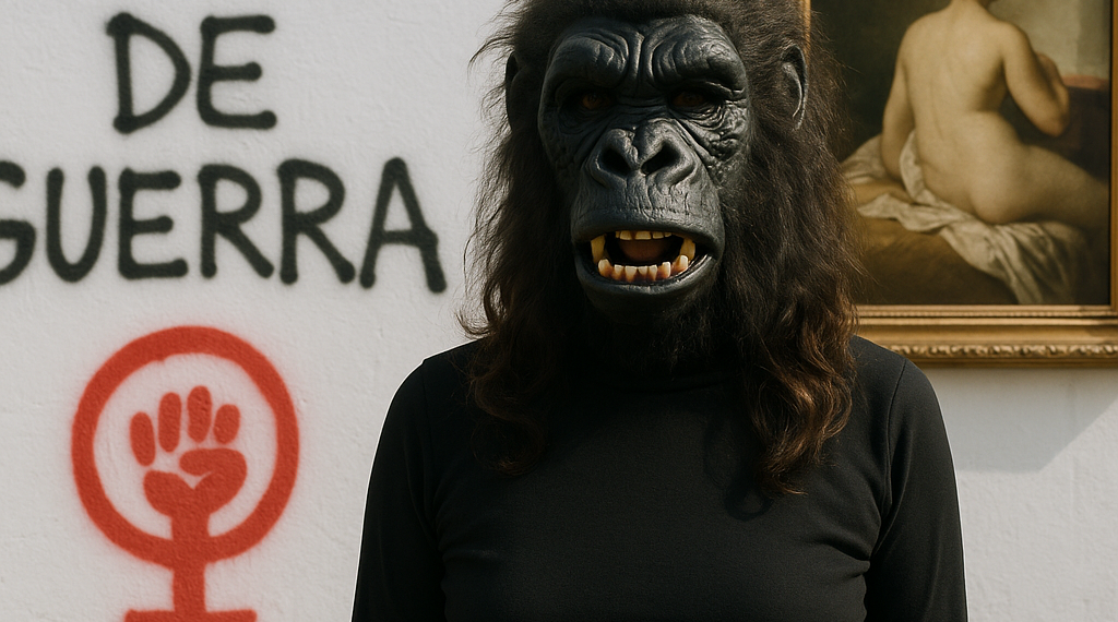 After Decades Of Anonymity, One Of The Guerilla Girls Unmasks Herself