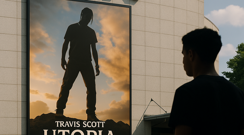 Travis Scott Turned IMAX HQ Into His Own Odyssey Utopia
