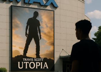 Travis Scott Turned IMAX HQ Into His Own Odyssey Utopia