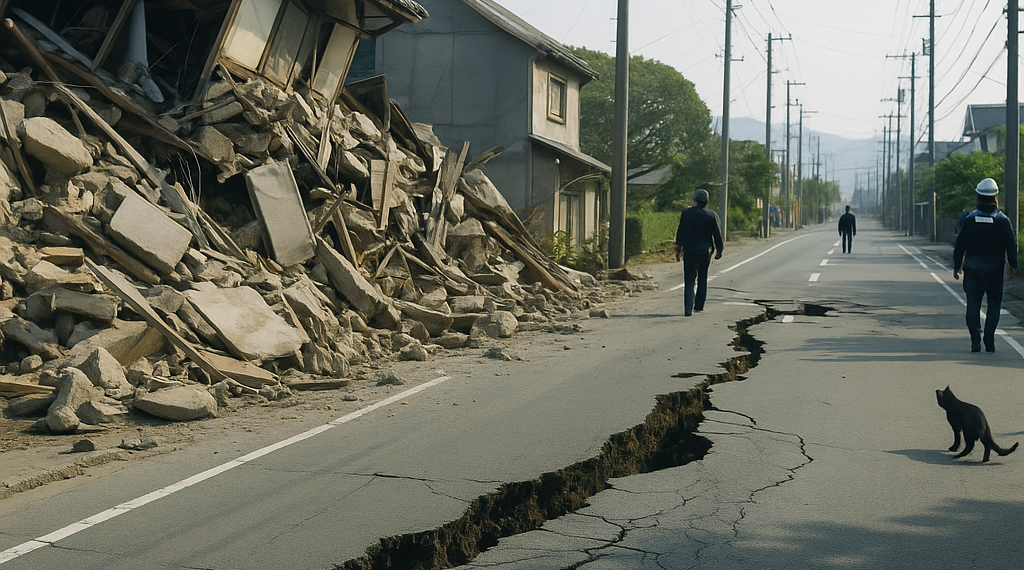 Numerosos muertos en un centro comercial por el terremoto de 7,1 en Kumamoto (Japón)