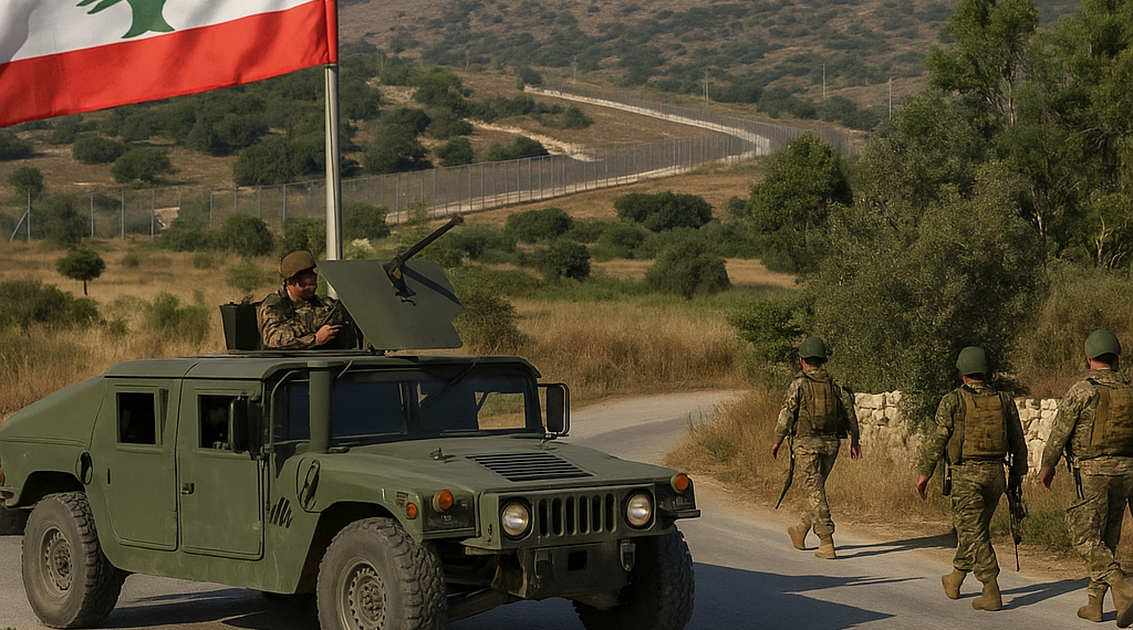 El Ejército libanés desplegó tropas en el sur del país tras la primera retirada israelí bajo el acuerdo trilateral