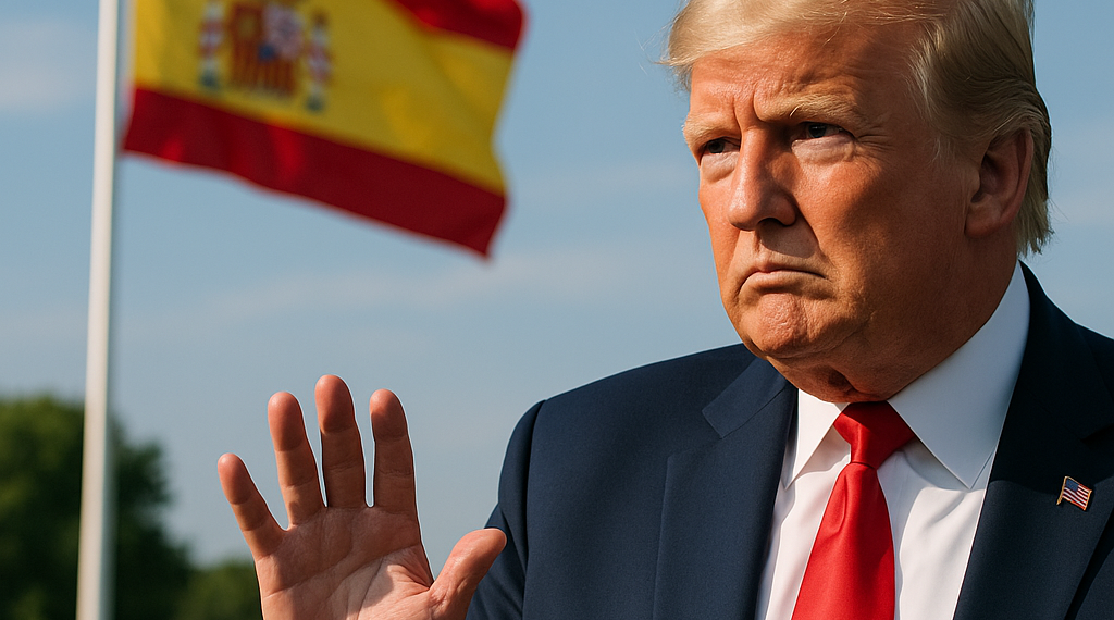 Trump amenaza directamente a España:  "Es un caso perdido, un aliado terrible, no vamos a hacer más negocios con ellos"