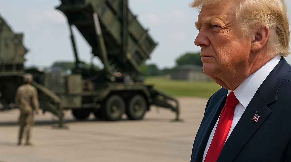 Trump anuncia que permitirá a Ucrania fabricar misiles Patriot
