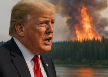 Trump reclama por incendios en Canadá