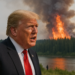 Trump reclama por incendios en Canadá