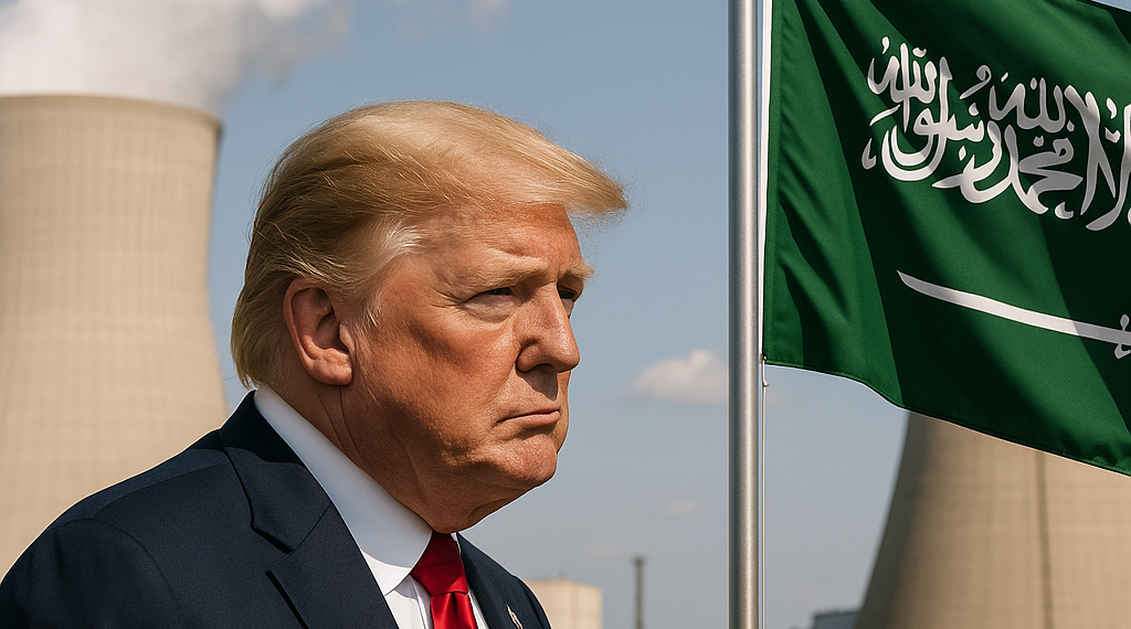 Habría aprobado Trump pacto nuclear con Arabia Saudí