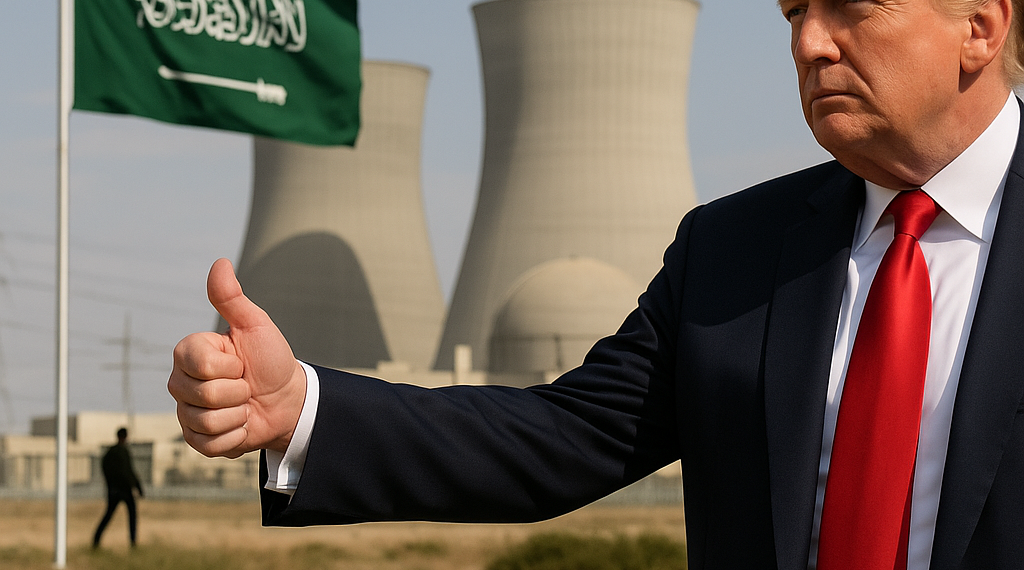 Trump aprobó un acuerdo nuclear con Arabia Saudita que contempla el enriquecimiento de uranio para fines civiles