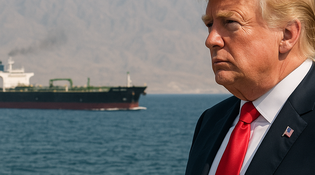 Va Trump contra centrales eléctricas si Irán ataca en Ormuz