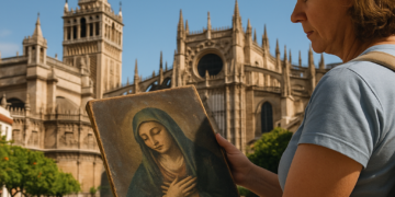 Un turista encuentra en Sevilla un cuadro atribuido a Sorolla y cuando llega a Murcia descubre que podría valer hasta 150.000 euros
