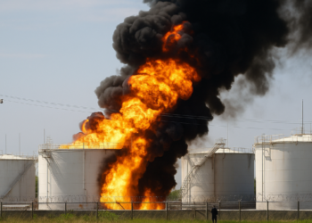Ucrania lanzó un nuevo golpe contra las reservas de Rusia: bombardeó depósitos y una terminal petrolera de Krasnodar