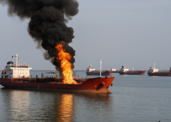 Las Fuerzas de Defensa ucranianas atacaron otros diez petroleros de la flota fantasma rusa en el mar de Azov