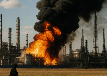 Ataca Ucrania refinerías rusas luego de reunión con EU