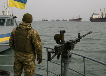 Ucrania alcanza otros 21 petroleros de la "flota fantasma" rusa en el mar de Azov