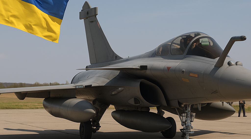 Ucrania recibirá este año cuatro cazas Rafale franceses, un radar antiaéreo y misiles