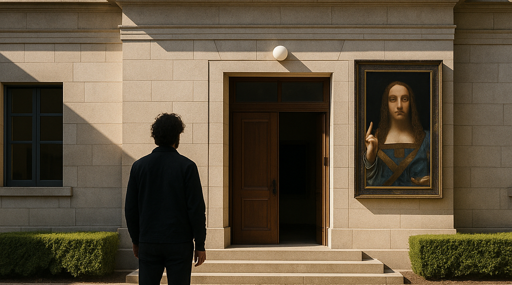 An Artist Opened a Museum of Salvator Mundi in His Brooklyn Lobby