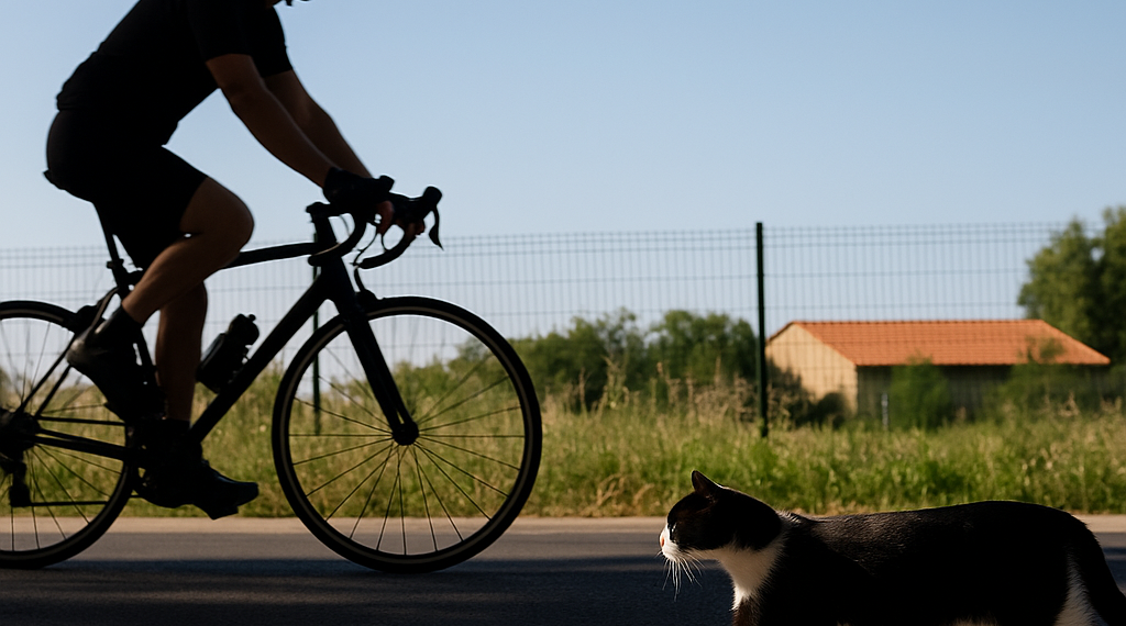 Un ciclista de otro planeta, con diferencias del otro siglo