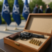 Una pistola y seis balas: el inusual regalo que recibieron los jefes de Estado de la OTAN en Turquía