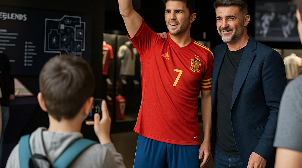 Un viaje maravilloso por LEGENDS, The Home of Football, con el máximo goleador de la Selección Española - La fuerza de nuestro fútbol