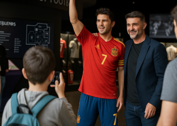 Un viaje maravilloso por LEGENDS, The Home of Football, con el máximo goleador de la Selección Española - La fuerza de nuestro fútbol