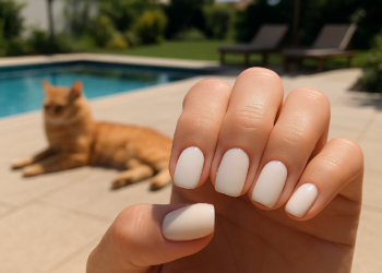 Coconut-Milk Nails Are Fresh for Summer