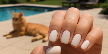 Coconut-Milk Nails Are Fresh for Summer