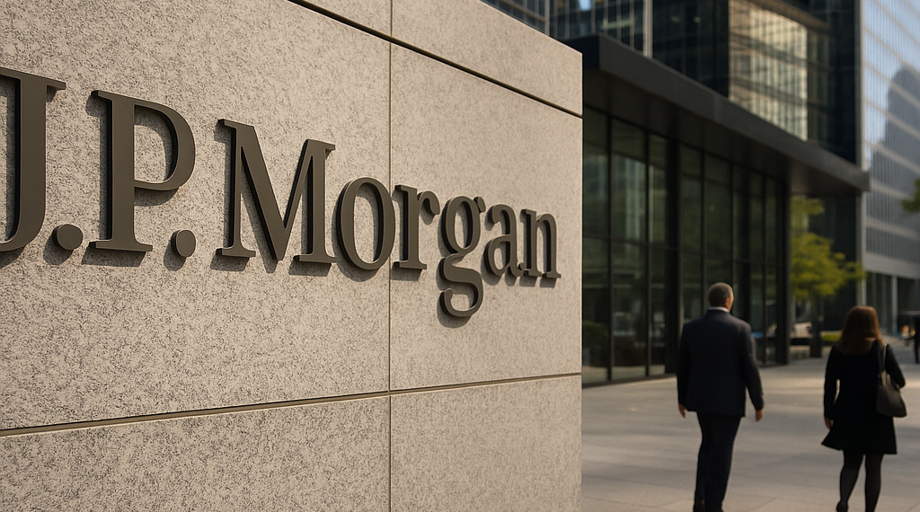Valor de mercado de J.P. Morgan, cercano a 1 billón de dólares