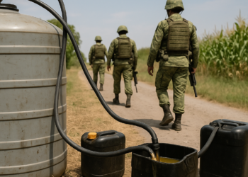 Van contra  3 militares por  meter huachicol