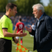 Velasco y Rubio conversan durante Final del Mundial