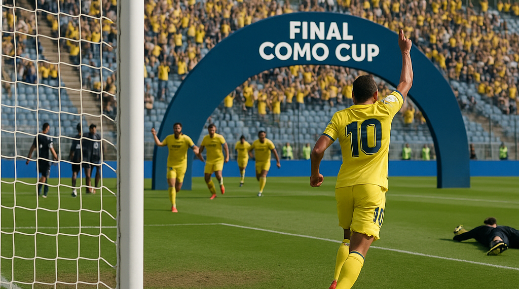 El Villarreal jugará la final de la Como Cup tras ganar en los penaltis