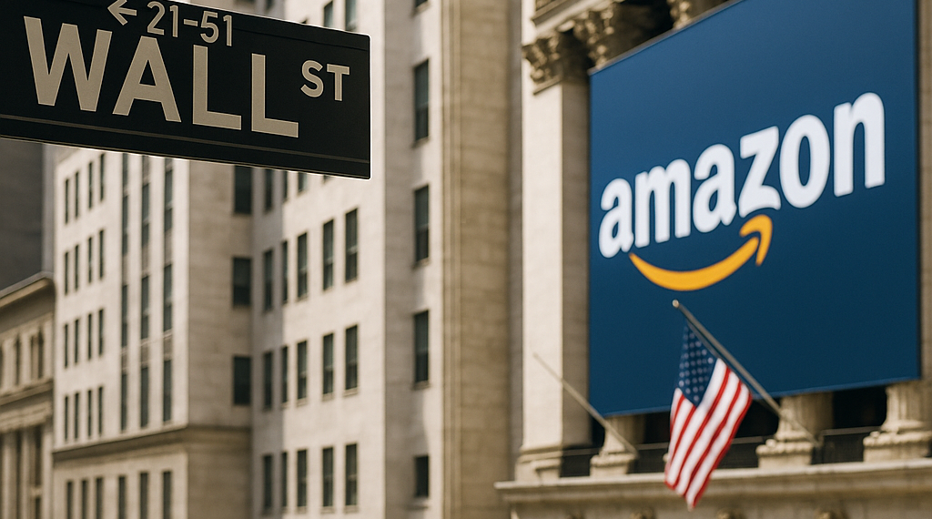 Wall Street avanza en la última sesión de julio; acciones de Amazon se disparan tras reporte