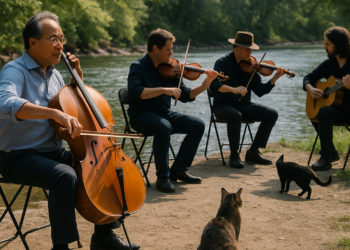 Yo-Yo Ma Is Just One Of Many Musicians Performing Along The Los Angeles River These Days