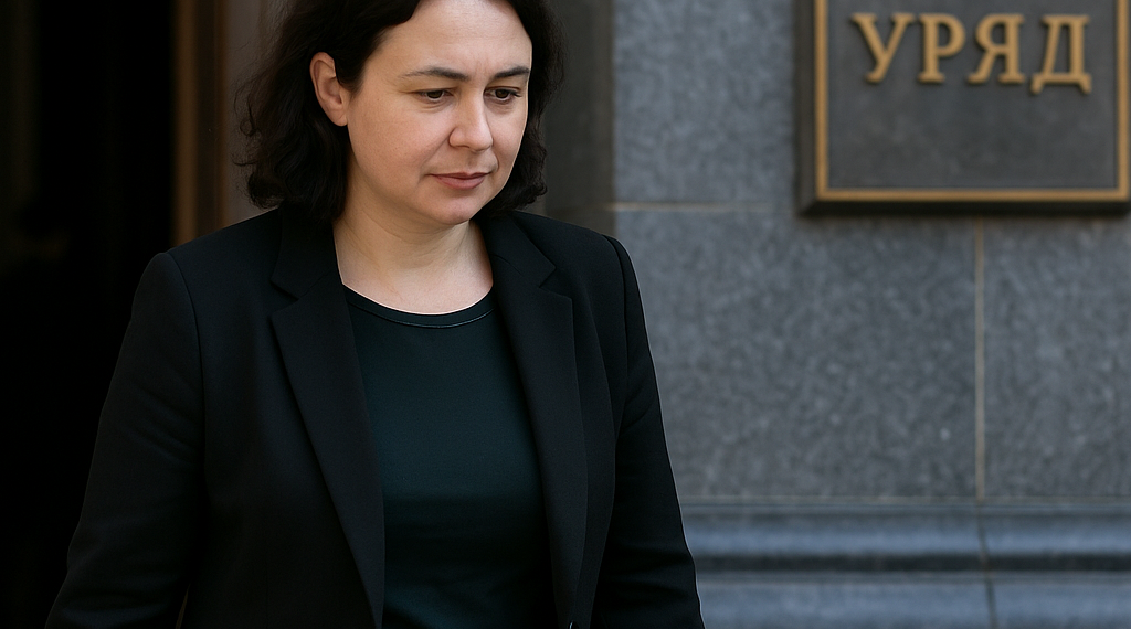 La primera ministra ucraniana Yulia Sviridenko presentó oficialmente su renuncia