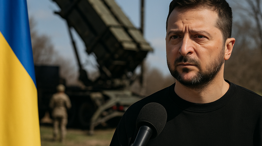 Zelensky instó a la Unión Europea a desarrollar con urgencia un sistema de defensa aérea propio ante la amenaza rusa