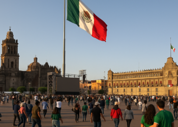 Fan Fest del Zócalo se llena previo al México vs. Inglaterra; llaman a ver el partido en otros puntos