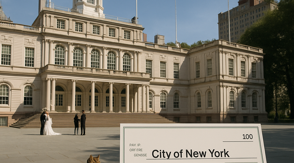 ¿Cuánto pagó Taylor Swift a la ciudad de Nueva York para cubrir los gastos de su boda?