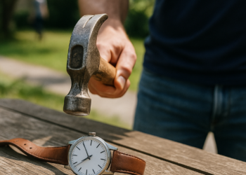 The Coolest Thing You Can Do to a Watch? Hammer It