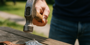 The Coolest Thing You Can Do to a Watch? Hammer It