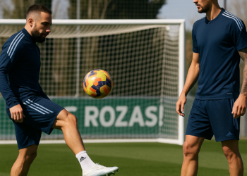 Carvajal y Joselu se machacan en Las Rozas a la espera de resolver su futuro