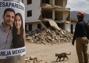 Buscan en Colombia a pareja mexicana extraviada tras sismo
