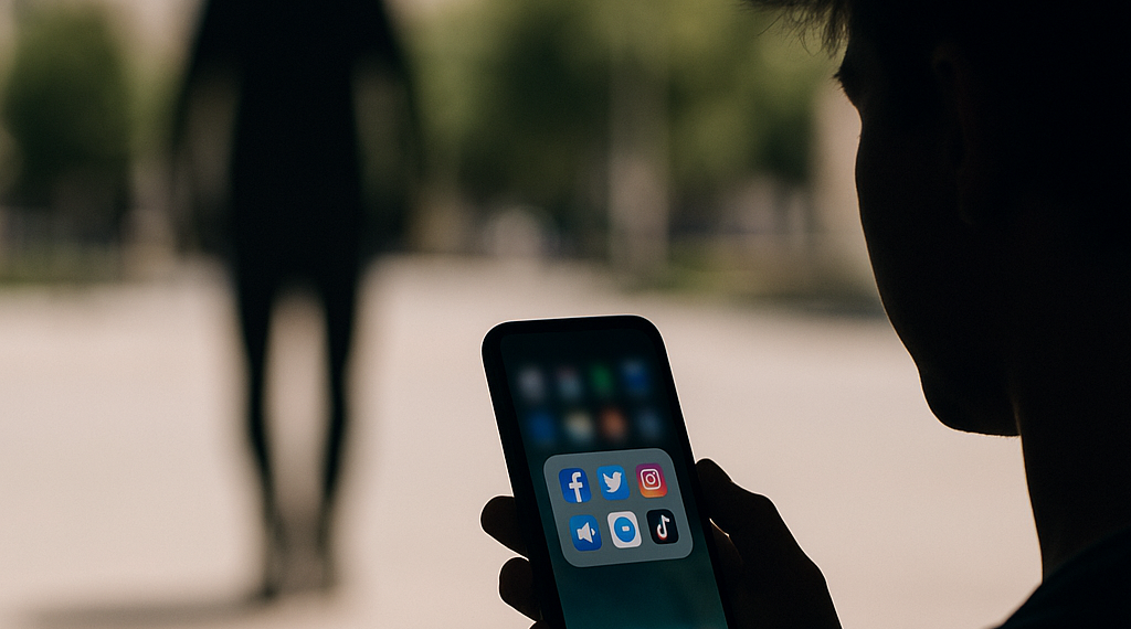Worries that social media is making children lose touch with reality echo ancient Greeks’ fears about theatre