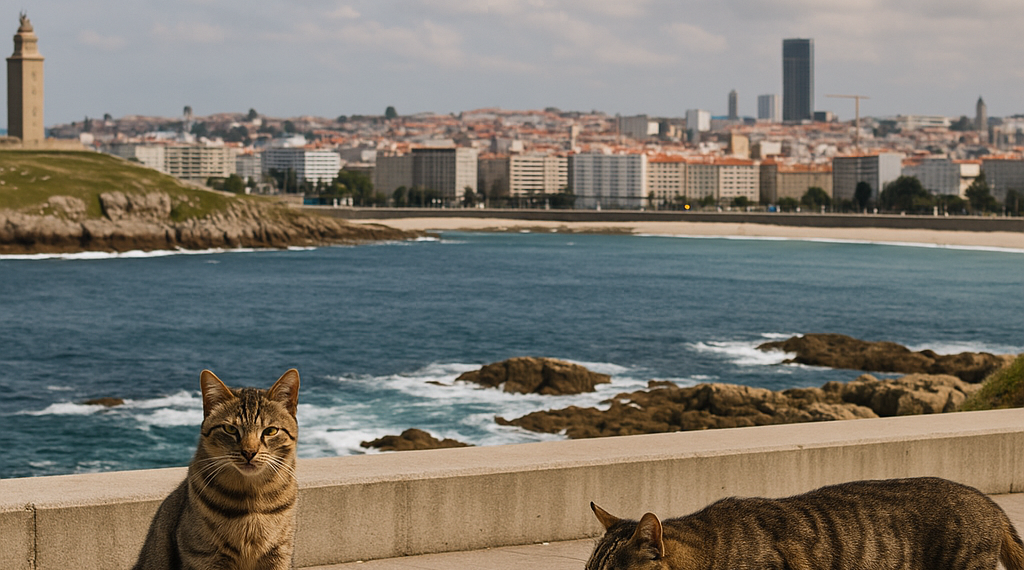A Coruña, entre el cielo y el Madrid