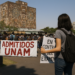 Convocan admitidos de UNAM a marcha contra examen