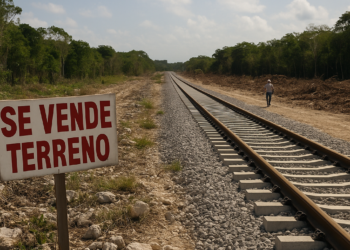 Incorporan al Tren Maya más de 10,000 metros cuadrados de terrenos nacionales en Quintana Roo