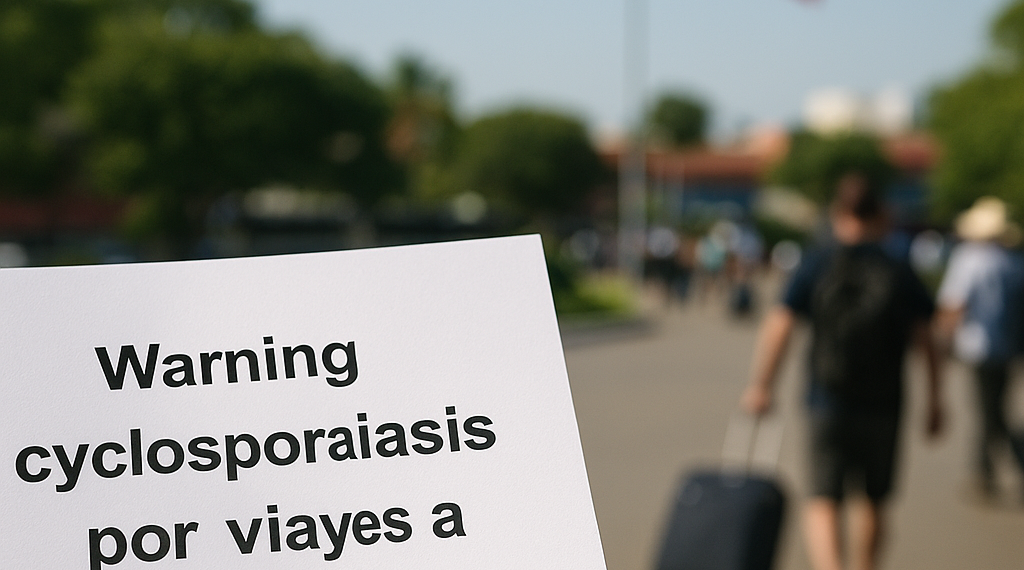 Alerta RU casos de ciclosporiasis ligados a viajes a México